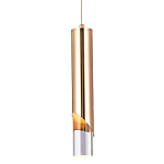 Подвесной светильник Metal Acrylic Tube Gold Hanging Lamp варинант исполнения - 1 | Loft Concept в Волгограде