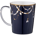 Кружка из фарфора синяя с изображением лошади 400 мл Porcelain Horse Set варинант исполнения - 1 | Loft Concept в Волгограде