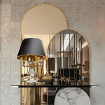 Настольная лампа с абажуром Black Crystal варинант исполнения - 2 | Loft Concept в Волгограде