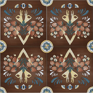 Плитка с узором Клубника