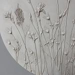 Панно Белые цветы варинант исполнения - 3 | Loft Concept в Волгограде