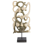 Маска ручной работы деревянная резная Mask Divorces варинант исполнения - 1 | Loft Concept в Волгограде