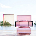 Стол журнальный в форме кубов Acrylic Furniture Lumina Crimson Clarity варинант исполнения - 7 | Loft Concept в Волгограде