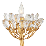 Люстра золотая в виде растения Golden Flower Glade варинант исполнения - 2 | Loft Concept в Волгограде