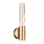 Бра c цилиндрическим прозрачным плафоном с имитацией из кубиков льда Freezing варинант исполнения - 2 | Loft Concept в Волгограде