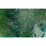 Керамический столик зеленый "Цилиндр" варинант исполнения - 1 | Loft Concept в Волгограде