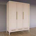 Большой Шкаф Primo Светлый дуб с 3 дверьми и 3 выдвижными ящиками варинант исполнения - 2 | Loft Concept в Волгограде