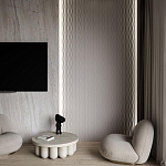 Гипсовая 3D Панель M-16 варинант исполнения - 1 | Loft Concept в Волгограде