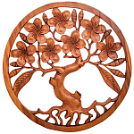 Панно из дерева Sakura Panel With Trees варинант исполнения - 1 | Loft Concept в Волгограде