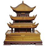 Макет Китайской башни архитектурная миниатюра  варинант исполнения - 2 | Loft Concept в Волгограде