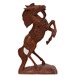 Статуэтка лошадь деревянная Thick Mane варинант исполнения - 1 | Loft Concept в Волгограде