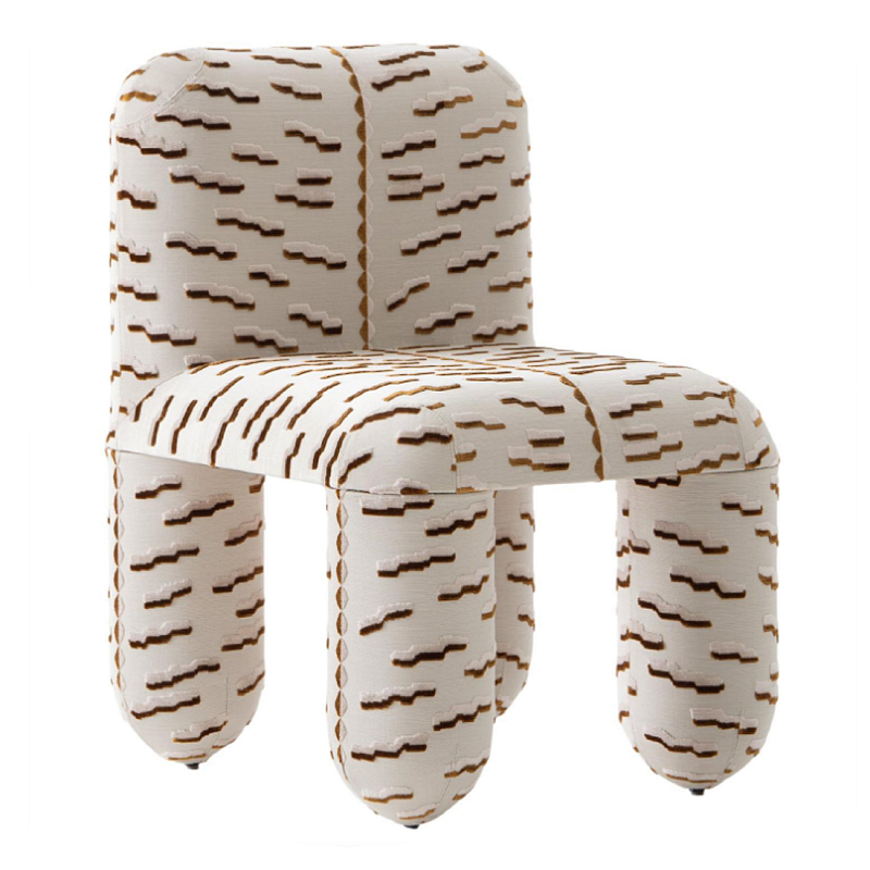 Стул GIOTTO Dining Armchair Светло-бежевый в Волгограде | Loft Concept 