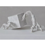 Скульптура «Окаменелый рост», Белый объект варинант исполнения - 1 | Loft Concept в Волгограде