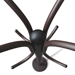 Вешалка напольная коричневая с 4-мя металлическими крючками Noble Branches варинант исполнения - 3 | Loft Concept в Волгограде