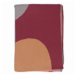 Плед из хлопка с абстрактным принтом Elysian Flow Ember варинант исполнения - 5 | Loft Concept в Волгограде