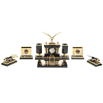 Настольный письменный набор из яшмы и долерита в подарочной упаковке Manager Organizer варинант исполнения - 3 | Loft Concept в Волгограде