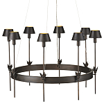 Люстра круглая со светодиодными лампами Innovation варинант исполнения - 3 | Loft Concept в Волгограде