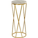 Столик дизайнерский Beige marble варинант исполнения - 1 | Loft Concept в Волгограде