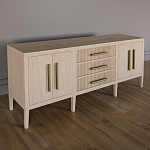 Буфет Primo с тремя ящиками и двумя фасадами Светлый дуб варинант исполнения - 2 | Loft Concept в Волгограде