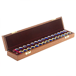 Нарды настольные из натурального камня лазурит и долерит Backgammon from Stone варинант исполнения - 9 | Loft Concept в Волгограде