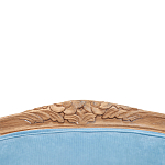 Кресло Ava Classical Armchair light blue velour варинант исполнения - 4 | Loft Concept в Волгограде