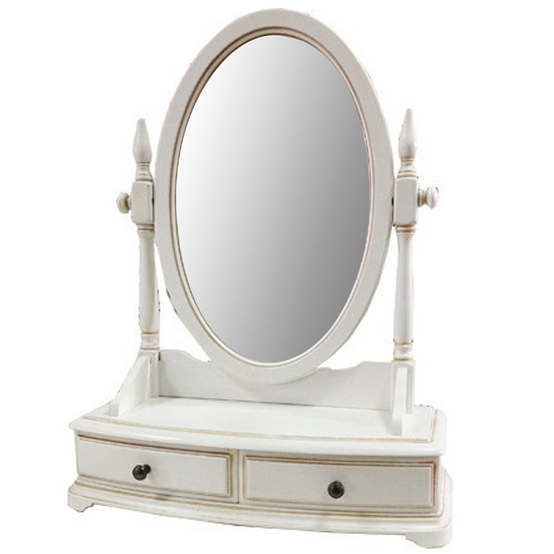 Овальное настольное зеркало из массива дерева Guirlande de Roses Mirror Зеркало ivory ( слоновая кость ) Овальное настольное зеркало из массива дерева Guirlande de Roses Mirror Зеркало ivory ( слоновая кость ) в Волгограде | Loft Concept