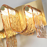 Бра волнистой формы из фактурного стекла Big Wave варинант исполнения - 8 | Loft Concept в Волгограде