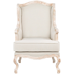 Кресло из массива бука бежевое Solid Luxury варинант исполнения - 1 | Loft Concept в Волгограде