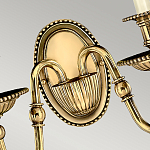 Бра с 2-мя бежевыми абажурами в классическом стиле Hinkley варинант исполнения - 5 | Loft Concept в Волгограде