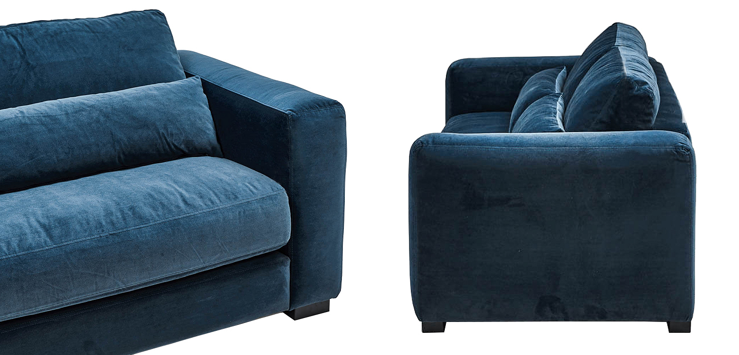 Диван Kleber Sofa blue Диван Kleber Sofa blue - Loft-Concept в Волгограде
