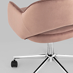 Кресло для компьютерного стола Veloury Pink варинант исполнения - 8 | Loft Concept в Волгограде