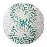 Столик с инкрустацией с перламутровым узором Eight варинант исполнения - 2 | Loft Concept в Волгограде