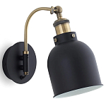 Бра с черным плафоном из металла Roomsy варинант исполнения - 1 | Loft Concept в Волгограде