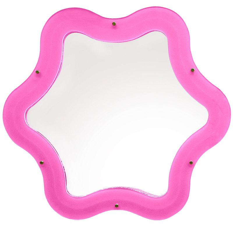 Зеркало Seletti Tiny Flower Розовый Зеркало Seletti Tiny Flower Розовый в Волгограде | Loft Concept