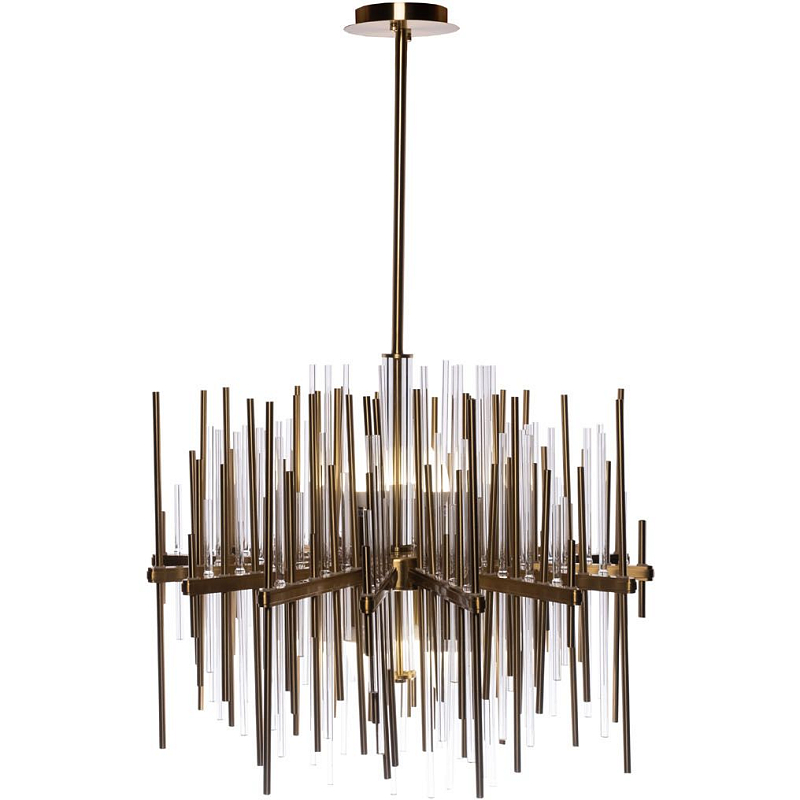 Люстра стеклянная Rhythm Золотой в Волгограде | Loft Concept 