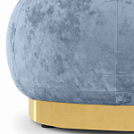 Длинный овальный пуф Ambrose Soft Oval Pouf варинант исполнения - 7 | Loft Concept в Волгограде