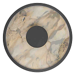 Бра круглое светодиодное с черной рамкой Stone Circle варинант исполнения - 1 | Loft Concept в Волгограде