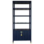 Стеллаж со стеклянными полками Elsa Dreams Blue варинант исполнения - 9 | Loft Concept в Волгограде