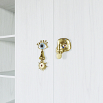 Большой шкаф с витриной Elsa Dreams White варинант исполнения - 4 | Loft Concept в Волгограде