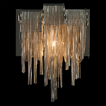 Бра с перфорированными металлическими дугами и цепочками 22 см Atlantis Chain варинант исполнения - 10 | Loft Concept в Волгограде