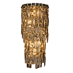 Бра с каскадом из прозрачного хрусталя и корпусом золотого цвета Constant Sparks варинант исполнения - 7 | Loft Concept в Волгограде