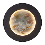 Бра в форме диска черного цвета Borders of Black варинант исполнения - 1 | Loft Concept в Волгограде