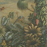 Обои ручная роспись Le Brésil Brume варинант исполнения - 2 | Loft Concept в Волгограде