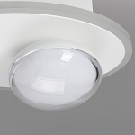 Бра овальной формы белого цвета с 2-мя лампами Lunar Pebbles варинант исполнения - 6 | Loft Concept в Волгограде