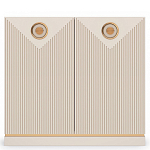 Комод с фактурными дверцами Satin Furniture варинант исполнения - 4 | Loft Concept в Волгограде