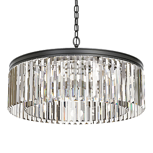 Люстра Clear Glass Prism Round Chandelier 70