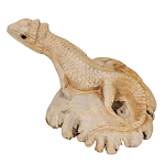 Статуэтка из дерева ящерица Animals of the World варинант исполнения - 4 | Loft Concept в Волгограде