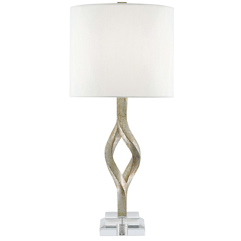 Настольная лампа с фигурным состаренным основанием Flooding with Light ivory ( слоновая кость ) Серебряный Прозрачный Настольная лампа с фигурным состаренным основанием Flooding with Light ivory ( слоновая кость ) Серебряный Прозрачный в Волгограде | Loft Concept