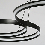 Люстра подвесная светодиодная в виде волнообразной ленты Ribbon Vortex варинант исполнения - 11 | Loft Concept в Волгограде