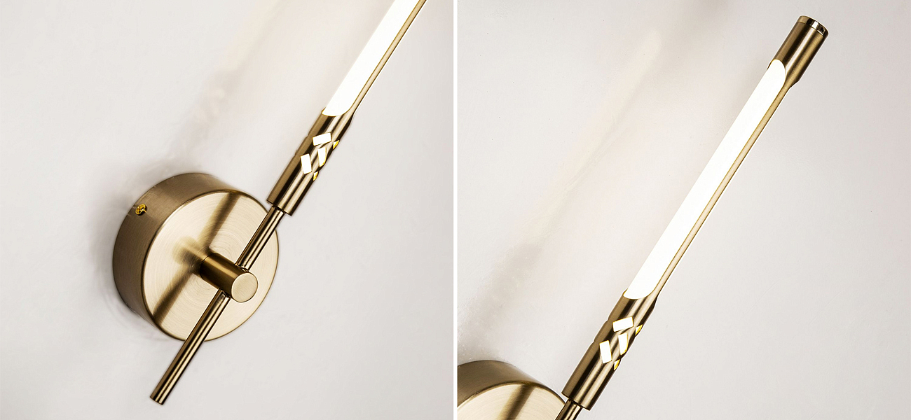 Бра Цвета золота Glowing Flute Бра Цвета золота Glowing Flute - Loft-Concept в Волгограде